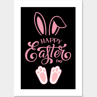 happy easter Posters and Art